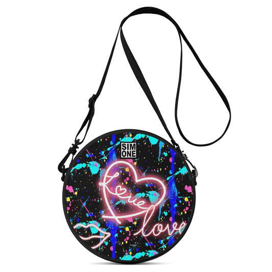 Neon Love Satchel Bags