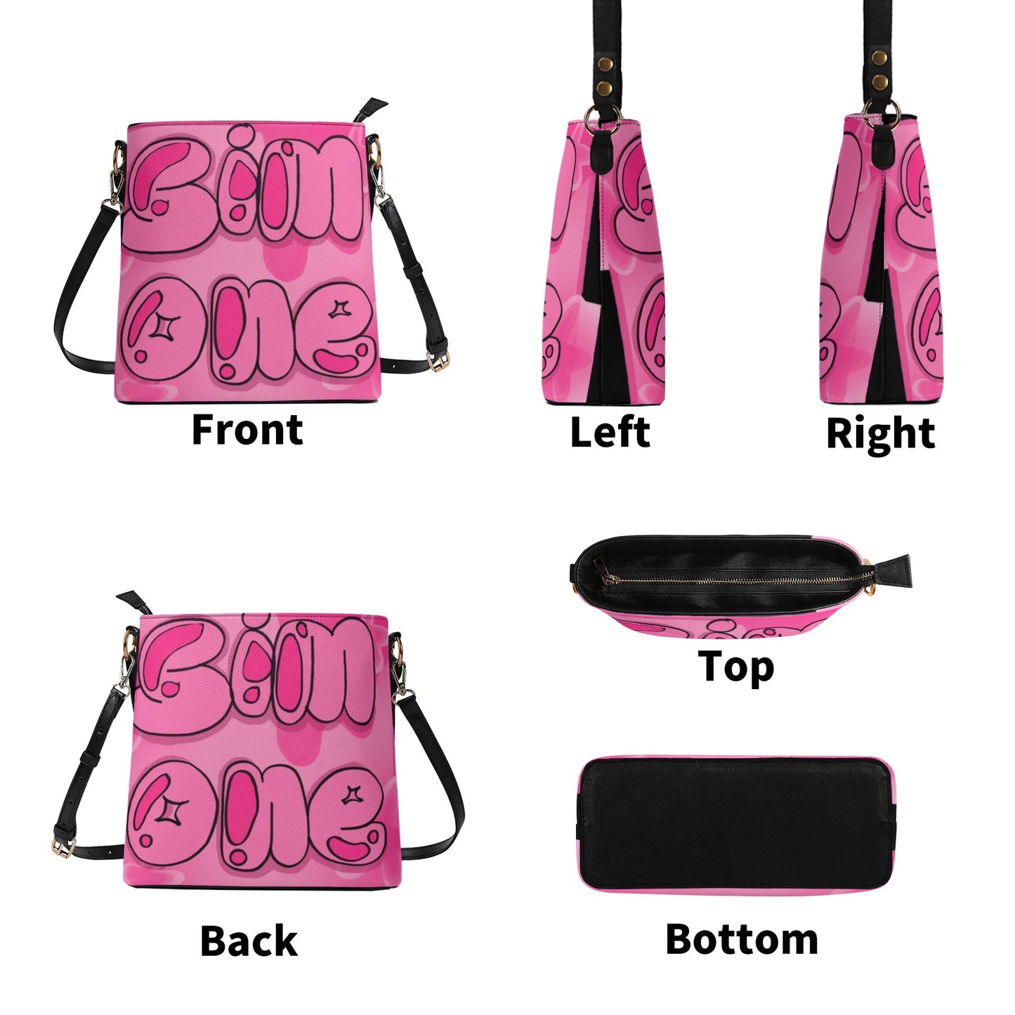 SIM-ONE Graffiti Shoulder Bag