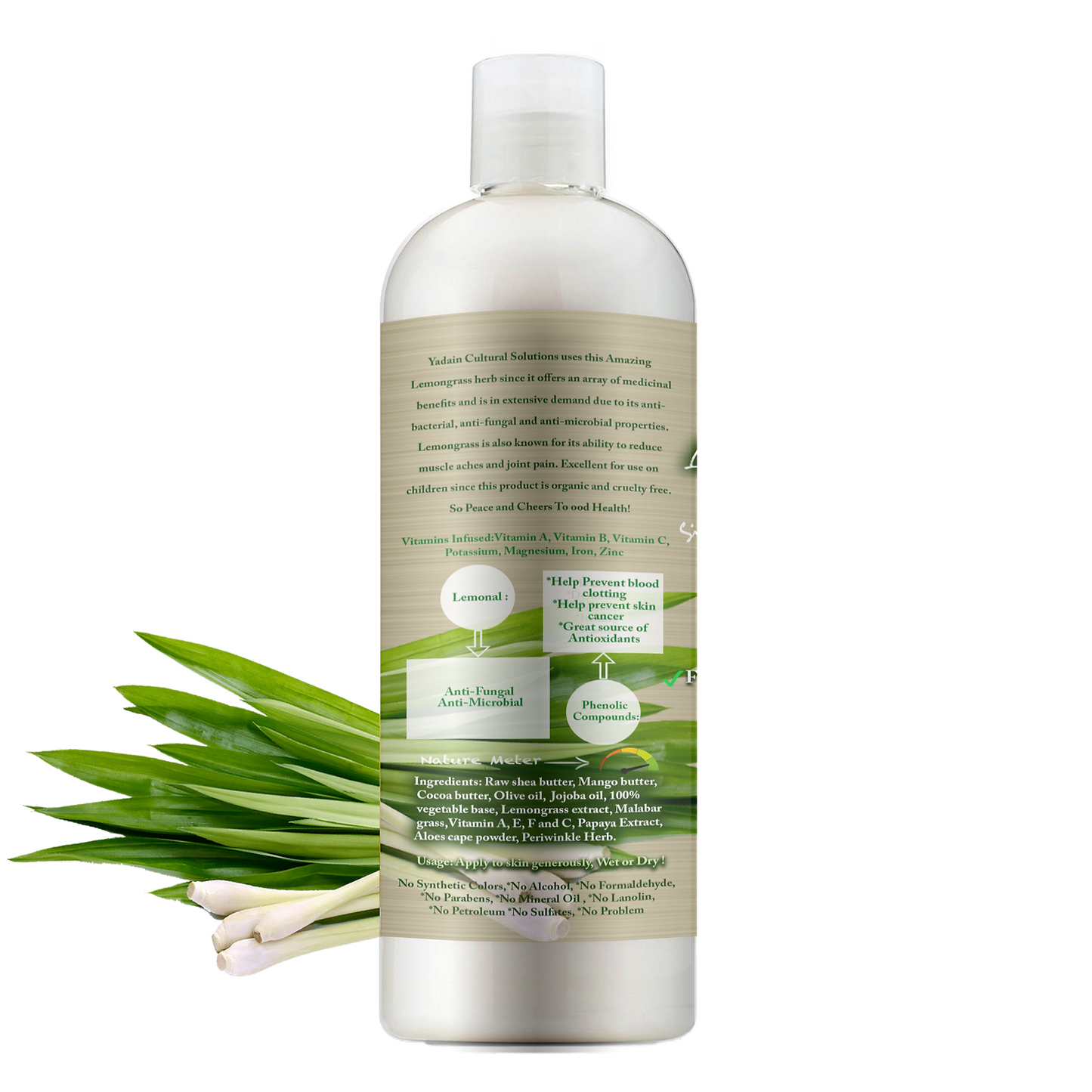 Lemongrass Butter Extreme Body Lotion (13oz)