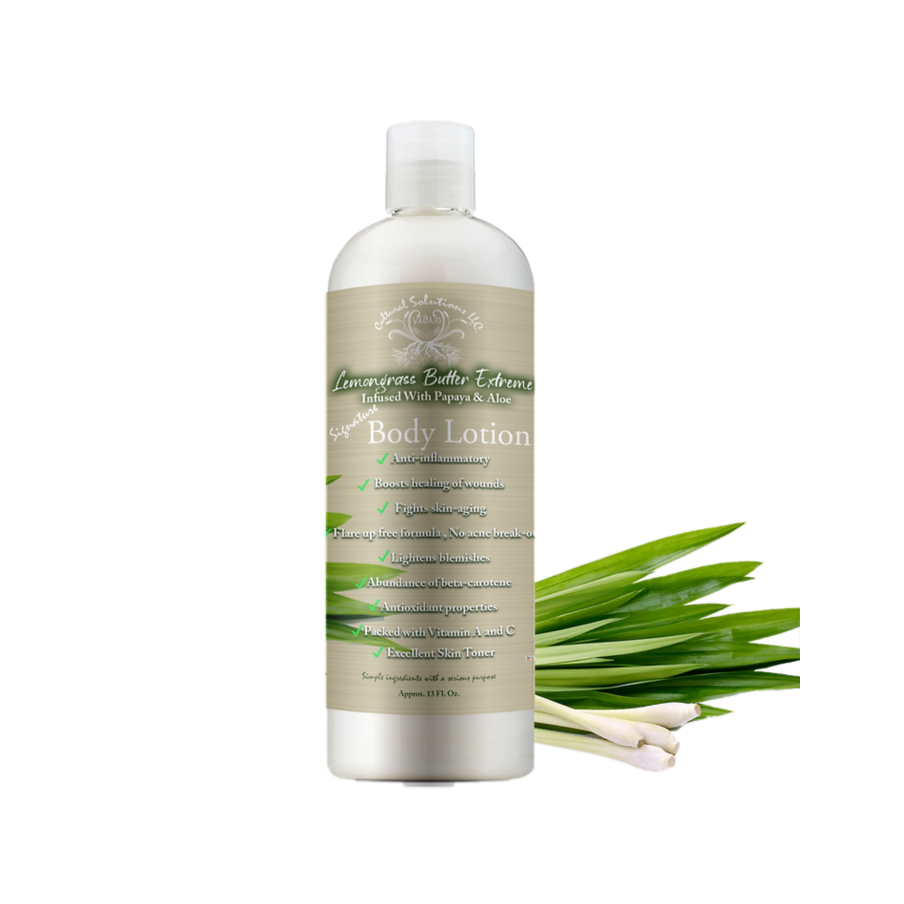 Lemongrass Butter Extreme Body Lotion (13oz)