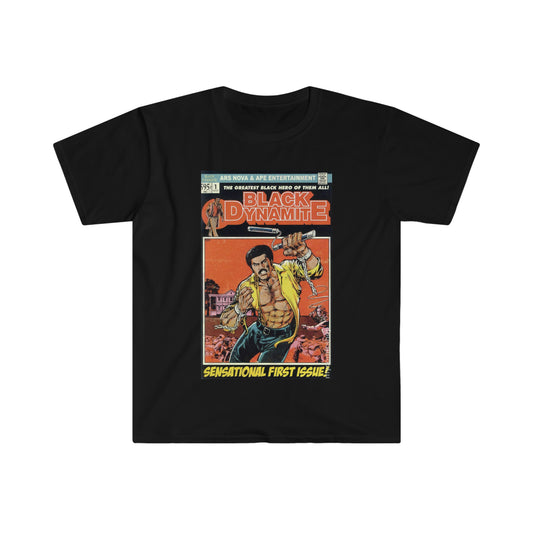 Black Dynamite Comic T-Shirt